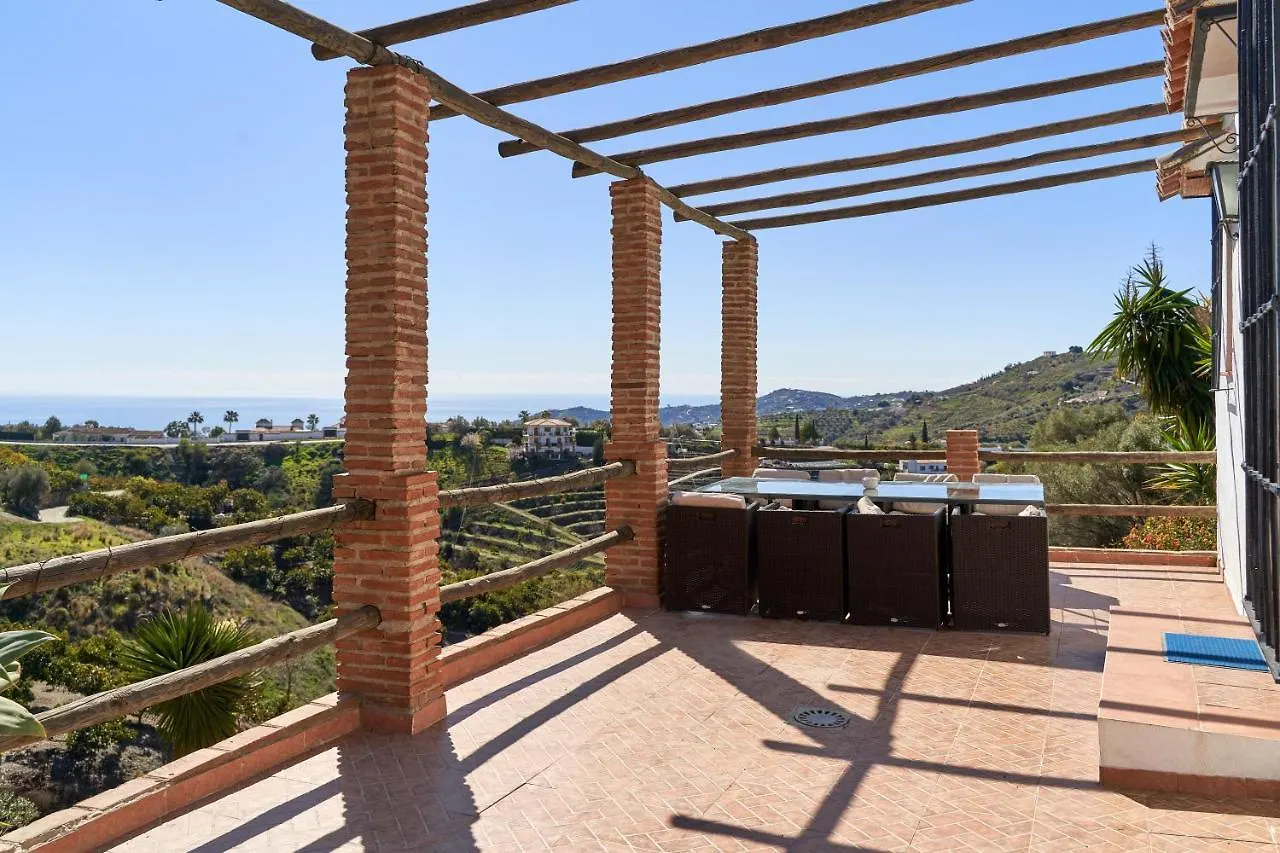 Nyaraló Casa La Solana Villa Frigiliana Spanyolország